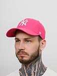 Бейсболка 47 BRAND арт. B-MVPSP17WBP-MA New York Yankees MLB (ярко-розовый)